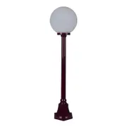 Siena Post Light H1250mm W300mm Burgundy Aluminium - 15586