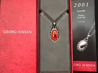 在飛比找Yahoo!奇摩拍賣優惠-Georg Jensen 喬治傑生 2001 年度寶石項鍊 