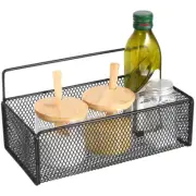 Freezer Basket Hanging Basket Shelf Metal Wire Basket Organizer