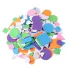 1250 Pcs Geometric Shape Sticker Colorful Children Diy Sticker