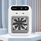 Mini Portable Air Cooler 500ml Water Tank 1800mAh Mobile Air Conditioner for Car
