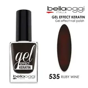 [Bella Oggi] Gel effect keratin gel effect nail polish with keratin 535
