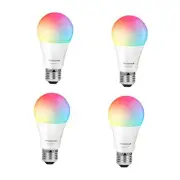 SYLVANIA Wifi LED Smart Light Bulb, 60W Equivalent Full Color and Tunable