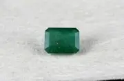 Certified Natural Emerald Octagon Cut 13X10mm 7.24 Carats Gemstone Ring Pendant