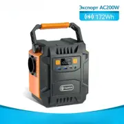 Portable Power Station 200W 172Wh Solar Generator 48000mAh EU Socket Emergency