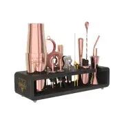 Elite Mixology Bartender Kit 20-Piece Boston Cocktail Shaker Set for Mixing w...