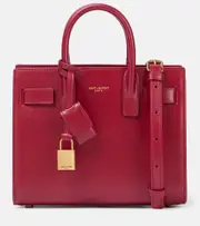 [Saint Laurent] Saint Laurent Sac De Jour Nano leather tote bag One Size red