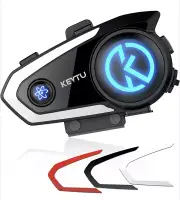 K10 Motorcycle Bluetooth Headset Support 8-Person 4000m Intercom Network IP67