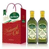 在飛比找遠傳friDay購物優惠-Olitalia奧利塔純橄欖油禮盒組(1000mlx2瓶)