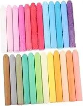 Wide Range of Bright Colors 48pcs Boys and Girls Chalk Set Dustless School Chalk for Outdoor Play Chalkboard Art Classroom Use