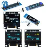 0.91"/0.96" inch OLED LCD Display 3.3V 5V Module IIC I2C for AVR STM32 Arduino