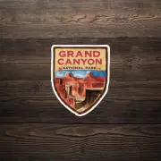 Vintage Grand Canyon National Park Sticker - Retro 70s Travel Decal Souvenir #80