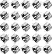 uxcell 50pcs Wire Thread Inserts 1/2-13 UNC 1D(1/2") 304 Stainless Steel Helical Type Coiled Thread Repair Kit Wire Screw Threaded Sleeve Sheath for Mechanical Equipment