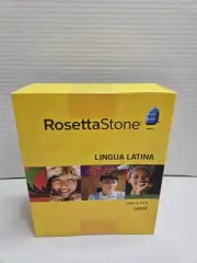 Sealed Rosetta Stone Learn Latin Level 1-3 CD-Rom Language Homeschool Religous
