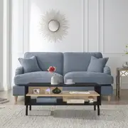 Eleora Coffee Table - Black/Oak