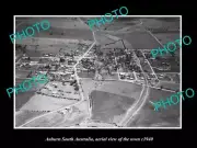 OLD 8x6 HISTORIC PHOTO AUBURN SOUTH AUSTRALIA AERIAL VIEW OF TOWN c1940