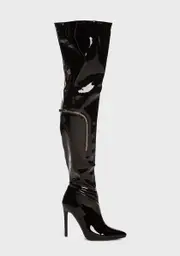 [AZALEA WANG] Perceptive Thigh-High Boots