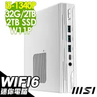 在飛比找momo購物網優惠-【MSI 微星】i5迷你電腦(PRO DP10 13M-00