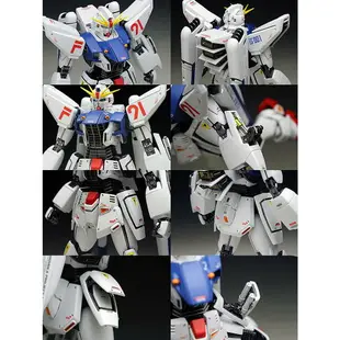 【鋼普拉】現貨BANDAI 鋼彈UC MG F91 Ver.2.0 含白光 + RX-78-2 V3.0 含黃色 LED