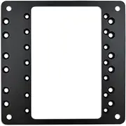 DolDer Hard Drive Holder Adapter Mouting Mobile Rack Compatible with 2.5/3.5 Inch Hard Drives Installed on PC 12 cm Fan (Pack of 1)