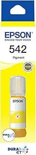 Epson T542 - EcoTank - Yellow Ink Bottle for EcoTank ET-5150, ET-5170, ET-5800, ET-16600, Single Pack, C13T06A492