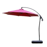 在飛比找momo購物網優惠-【Josie】戶外遮陽傘花園庭院傘(羅馬傘 沙灘傘 太陽傘 