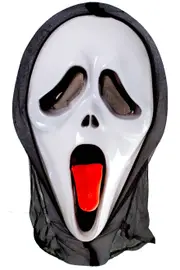 Scary Movie Inspired Wassup Scream Style Costume Mask