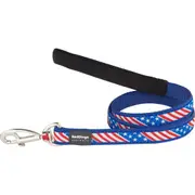 Dog Lead by Red Dingo us Flag 1 m Blue 1 x 120 Cm