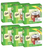 Ball Regular Mouth Lids for Glass Mason Jars, Used for Canning, Pickling, Jui...
