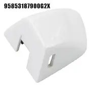 Porsche Cayenne 2011-2017 Front Left Door Handle Lock Cover White OEM Direct Fit