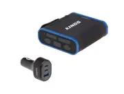 36Ah Lithium Portable Power Pack LiFePO4 100W USB C + 85W USB Car Charger