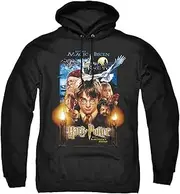 [Trevco] Harry Potter Movie Poster Unisex Adult Pull-Over Hoodie for Men and Women
