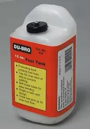 Dubro 12-Ounce 12 oz RC Remote Control Airplane Nitro / Gas Fuel Tank DUB412