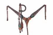 Hand Painted Sunflower and Cactus Headstall Set by Showman! FREE SHIPPING!