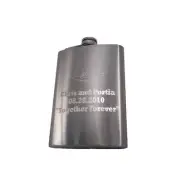 Personalized Hip Flask, Custom Engraved Etching, Special Occasions and Weddings
