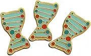 [Novel Merk] Science & Researcher – DNA Lapel Pin, Hat Pin & Tie Tack Set - with Clutch Back