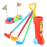 Golf Club Set Putting Mat Toy Car Cars Toddler Outdoor Toys