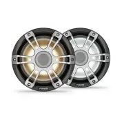 Fusion 0100277211 280-watt CRGBW Coaxial Sports Gray Marine Speakers
