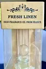 Fresh Linen Reed Diffuser High Fragrance Oil From France New in Box 5.28 Fl Oz