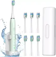 Sonic Electric Toothbrush for Adults and Children - Sonic Toothbrush with 40000V