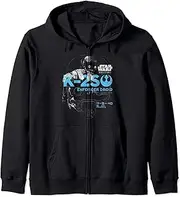 [STAR WARS] Rogue One K-2SO Line Art Zip Hoodie