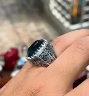 London Topaz Stone Silver Ring – Stunning Blue Gemstone Jewelry, Sterling Silver