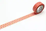 Masking Tape MT Star Asanoha Orange