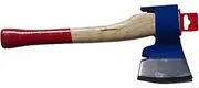 Stubai 9002793604251 Single Rimmed Right Carpenter's Axe - Black