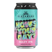 Blackman's How's Your Day? Hazy IPA 375ml Can