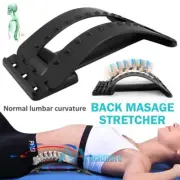 Adjustable Back Support Stretcher Extender Posture Massager Lumbar Pain Relief