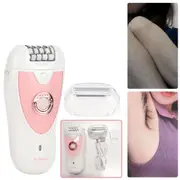 2 in 1 Epilator Women Instant Pain Free Electric Hair Removal Remover Body Face