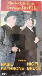 Sherlock Holmes - Dressed to Kill (VHS, 1993) Basil Rathbone Brand New