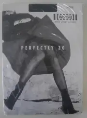 Nip: Wolford Perfectly 30 Tights! Helmut Newton Cover! Size XL! Black