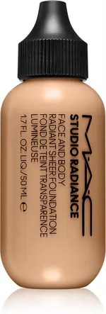 [Mac cosmetics] Studio Radiance waterproof makeup (Face and Body Radiant Sheer Foundation) 50 ml - Shade: N2
